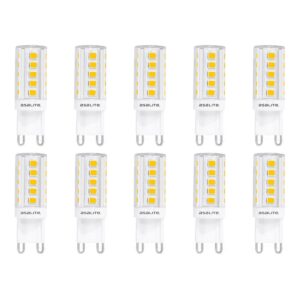 Asalite LED Lamp G9 Fitting - 3W = 30W - 330 Lumen - 4000K Neutraal Wit Licht - Niet Dimbaar - 220-240V -  G9 LED Steeklampje - 10 stuks