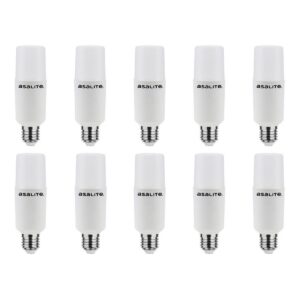 Asalite LED Lamp T45 E27 Fitting - 13W = 88W - 1300 Lumen - 3000K Warm Wit Licht - Niet Dimbaar - 220-240V - 10 stuks