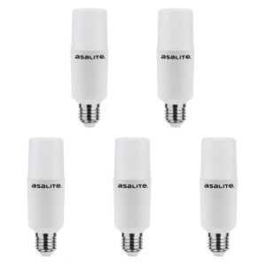 Asalite LED Lamp T45 E27 Fitting - 13W = 88W - 1300 Lumen - 3000K Warm Wit Licht - Niet Dimbaar - 220-240V - 5 stuks