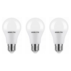 Asalite LED Lamp A60 E27 Fitting - 15W = 105W - 1620 Lumen - 4000K Neutraal Wit Licht - Niet Dimbaar - 220-240V - Energiezuinig - 3 stuks