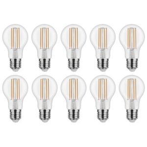 Asalite LED Lamp A60 E27 Fitting - 7W = 60W - 806 Lumen - 2700K Warm Wit Licht - Niet Dimbaar - 220-240V - 10 stuks