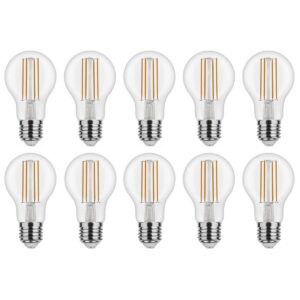 Asalite LED Lamp A60 E27 Fitting - 7W = 60W - 806 Lumen - 4000K Neutraal Wit Licht - Niet Dimbaar - 220-240V - 10 stuks