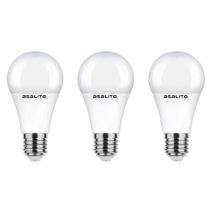 Asalite LED Lamp A65 E27 Fitting - 18W = 125W - 2000 Lumen - 3000K Warm Wit Licht - Niet Dimbaar - 220-240V - Energiezuinig- 3 stuks