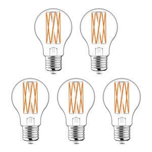 Avide E27 LED Lamp 3.8W - Hoog Lumen 806 Lumen - 240V - 4000K - LED Filament Globe - Vervangt 60W - 5 stuks