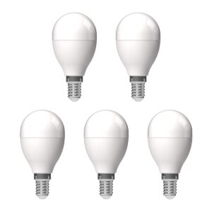 Avide E14 LED Lamp 2.9W - LED Globe Mini P45 - Zuinig + Hoge Lichtopbrengst 470lm - Warm Wit Licht - Vervangt 40W - 5 stuks