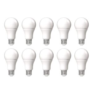 Avide E27 LED Lamp 8W - 806lm - 2700K - Extra Warm Wit - LED Globe A60 - Vervangt 53W Gloeilamp - 10 stuks