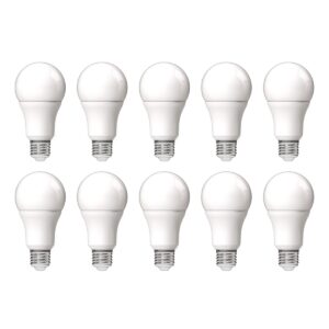 Avide E27 LED Lamp 9.5W - 1055lm - 2700K - Extra Koel Wit - LED Globe A60 - Vervangt 75W Gloeilamp - 10 stuks