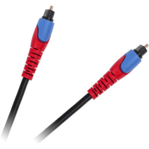 Cabletech Optische Kabel - SPDIF (Optisch) (m) naar SPDIF (Optisch) (m) - 3 meter - Zwart