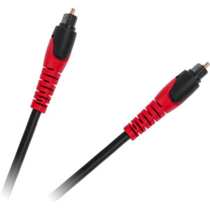 Cabletech Optische Kabel - Eco-Line - SPDIF (Optisch) (m) naar SPDIF (Optisch) (m) - 1.5 meter - Zwart
