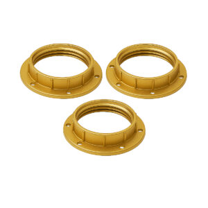 Losse Lamphouder ringen E27 - Ø40mm -  Goud - (3 stuks)