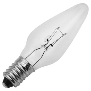 Reserve Kerstlampje E10 - Wolfraam - 16V/3W - Warm Wit Licht - 2200K - 13 Lumen - Dimbaar - Helder - Klassiek model