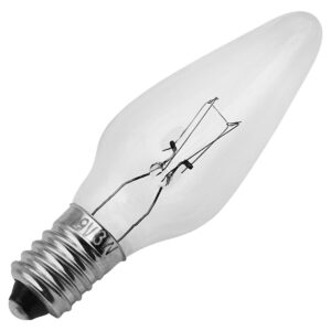 Reserve Kerstlampje E10 - Wolfraam - 19V/3W - Warm Wit Licht - 2200K - 13 Lumen - Dimbaar - Helder - Klassiek model
