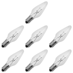 Reserve Kerstlampjes E10 - 7 stuks - Wolfraam - 24V/3W - Warm Wit Licht - 2200K - 13 Lumen - Dimbaar - Helder - Klassiek model