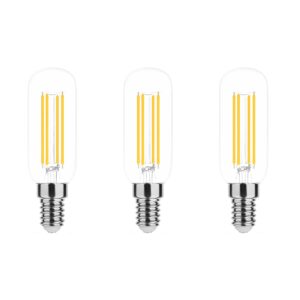 Modee E14 LED Lamp 3.5W - 350lm - 2700K - Warm Wit - LED Filament Lamp T25 - Vervangt 32W Halogeen Gloeilamp - 3 stuks