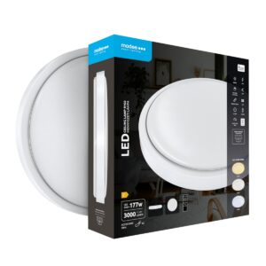 Modee Plafondlamp LED met Afstandbediening - ø 38cm - 24W - Plafonnière - Instelbare Kleurtemperatuur - Rond - 4 Stuks