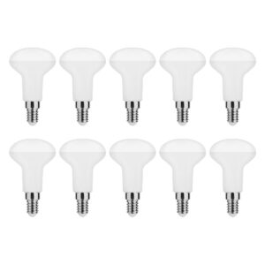 Modee E14 LED Lamp 4.9W - 470lm - 6000K - Daglicht Wit - LED Spot R50 - Vervangt 40W Halogeen Gloeilamp - 10 stuks