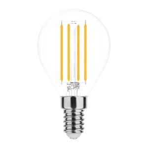 Modee E14 LED Lamp 4W - 470lm - 4000K - Neutraal Wit - LED Filament Globe Mini P45 - Vervangt 40W Halogeen Gloeilamp