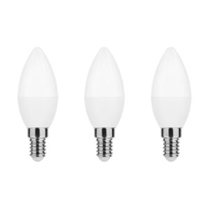 Modee E14 LED Lamp 7W - 700lm - 2700K - Warm Wit - LED Kaarslamp B35 - Vervangt 54W Halogeen Gloeilamp - 3 stuks