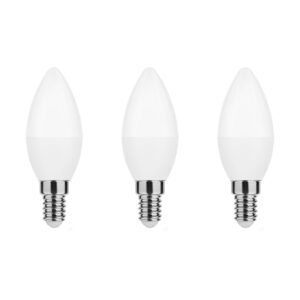 Modee E14 LED Lamp 7W - 700lm - 4000K - Neutraal Wit - LED Kaarslamp B35 - Vervangt 54W Halogeen Gloeilamp - 3 stuks