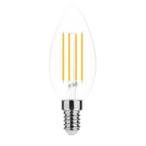 Modee E14 LED Lamp Dimbaar 7W - 806lm - 4000K - Neutraal Wit - LED Filament Kaarslamp B35 - Vervangt 50W Halogeen Gloeilamp