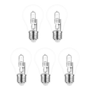 Modee E27 Halogeen Lamp Dimbaar 42W ECO - 624lm - 2700K - Warm Wit - ECO Halogeen A55 - 5 stuks