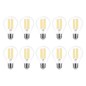 Modee E27 LED Lamp 10W - 1350lm - 4000K - NeutraalWit - LED Filament Globe A67 - Vervangt 90W Halogeen Gloeilamp - 10 stuks
