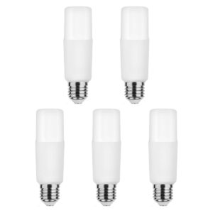 Modee E27 LED Lamp 11.1W - 1055lm - 6000K - Daglicht Wit - LED Stick Lamp T44 - Vervangt 75W Halogeen Gloeilamp - 5 stuks