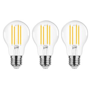 Modee E27 LED Lamp 11.2W - 1521lm - 2700K - Warm Wit - LED Filament Globe A60 - Vervangt 100W Halogeen Gloeilamp - 3 stuks