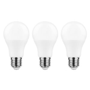 Modee E27 LED Lamp 11W - 1055lm - 2700K - Warm Wit - LED Globe A60 - Vervangt 75W Halogeen Gloeilamp - 3 stuks