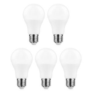 Modee E27 LED Lamp 11W - 1055lm - 6000K - Daglicht Wit - LED Globe A60 - Vervangt 75W Halogeen Gloeilamp - 5 stuks