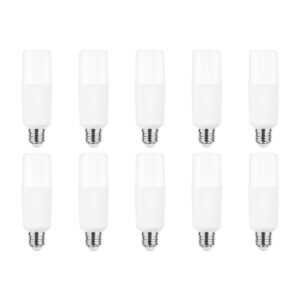 Modee E27 LED Lamp 12W - 960lm - 4000K - Neutraal Wit - LED Stick Lamp T44 - Vervangt 90W Halogeen Gloeilamp - 10 stuks