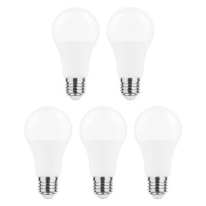 Modee E27 LED Lamp 13W - 1350lm - 2700K - Warm Wit - LED Globe A60 - Vervangt 91W Halogeen Gloeilamp - 5 stuks