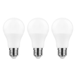 Modee E27 LED Lamp 13W - 1350lm - 4000K - Neutraal Wit - LED Globe A65 - Vervangt 91W Halogeen Gloeilamp - 3 stuks