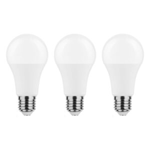 Modee E27 LED Lamp 18.5W - 1900lm - 2700K - Warm Wit - LED Globe A65 - 3 stuks