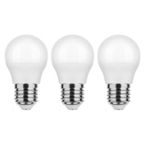 Modee E27 LED Lamp 2.9W - 250lm - 2700K - Warm Wit - Globe Mini P45 - Vervangt 25W Halogeen Gloeilamp - 3 stuks
