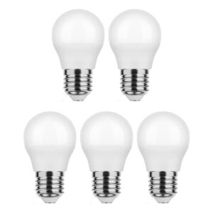 Modee E27 LED Lamp 2.9W - 250lm - 2700K - Warm Wit - Globe Mini P45 - Vervangt 25W Halogeen Gloeilamp - 5 stuks