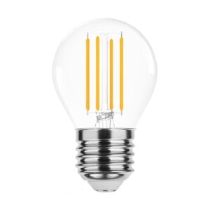 Modee E27 LED Lamp 4W - 470lm - 2700K - Warm Wit - LED Filament Globe Mini P45 - Vervangt 40W Halogeen Gloeilamp