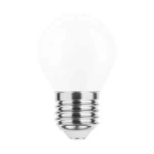 Modee E27 LED Lamp 4W - 470lm - 2700K - Warm Wit - LED Filament Melkglas Globe Mini P45 - Vervangt 40W Halogeen Gloeilamp