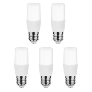 Modee E27 LED Lamp 7.9W - 650lm - 2700K - Warm Wit - LED Stick Lamp T37 - Vervangt 70W Halogeen Gloeilamp - 5 stuks