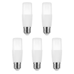 Modee E27 LED Lamp 7.9W - 700lm - 4000K - Neutraal Wit - LED Stick Lamp T37 - Vervangt 70W Halogeen Gloeilamp - 5 stuks