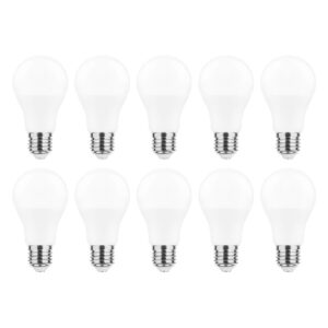 Modee E27 LED Lamp 8.5W - 806lm - 2700K - Warm Wit - LED Globe A60 - Vervangt 60W Halogeen Gloeilamp - 10 stuks