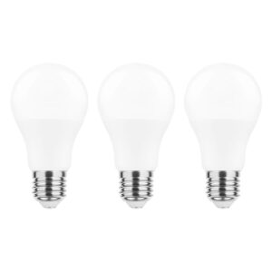 Modee E27 LED Lamp 8.5W - 806lm - 2700K - Warm Wit - LED Globe A60 - Vervangt 60W Halogeen Gloeilamp - 3 stuks