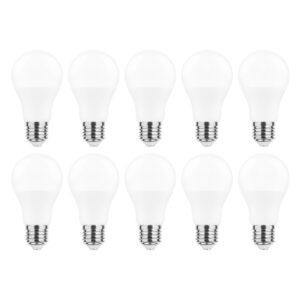 Modee E27 LED Lamp 8.5W - 806lm - 4000K - Neutraal Wit - LED Globe A60 - Vervangt 60W Halogeen Gloeilamp - 10 stuks