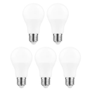 Modee E27 LED Lamp 8.5W - 806lm - 4000K - Neutraal Wit - LED Globe A60 - Vervangt 60W Halogeen Gloeilamp - 5 stuks