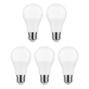 Modee E27 LED Lamp 8.5W - 806lm - 6000K - Daglicht Wit - LED Globe A60 - Vervangt 60W Halogeen Gloeilamp - 5 stuks