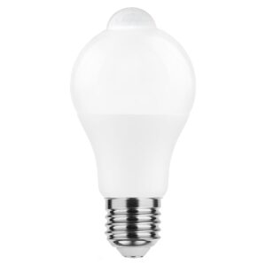 Modee E27 LED Lamp 8.8W met Bewegingssensor - 806lm - 4000K - Neutraal Wit - Globe A60 - Vervangt 60W Halogeen Gloeilamp