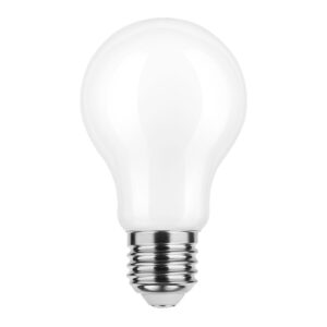 Modee E27 LED Lamp 8W - 1055lm - 2700K - Warm Wit - LED Filament Melkglas Globe A60 - Vervangt 75W Halogeen Gloeilamp