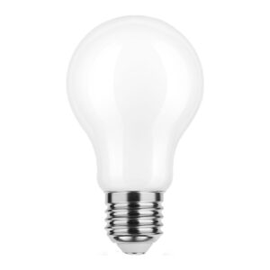 Modee E27 LED Lamp 8W - 1055lm - 4000K - Neutraal Wit - LED Filament Melkglas Globe A60 - Vervangt 75W Halogeen Gloeilamp