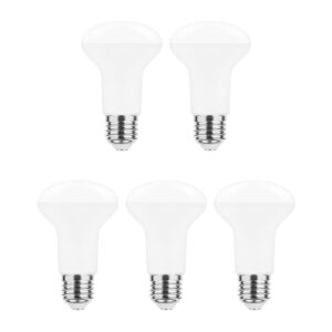 Modee E27 LED Lamp 8W - 640lm - 6000K - Daglicht Wit - LED Spot R63 - Vervangt 50W Halogeen Gloeilamp - 5 stuks