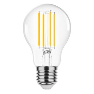 Modee E27 LED Lamp Dimbaar 8W - 1055lm - 2700K - Warm Wit - LED Filament Globe A60 - Vervangt 75W Halogeen Gloeilamp